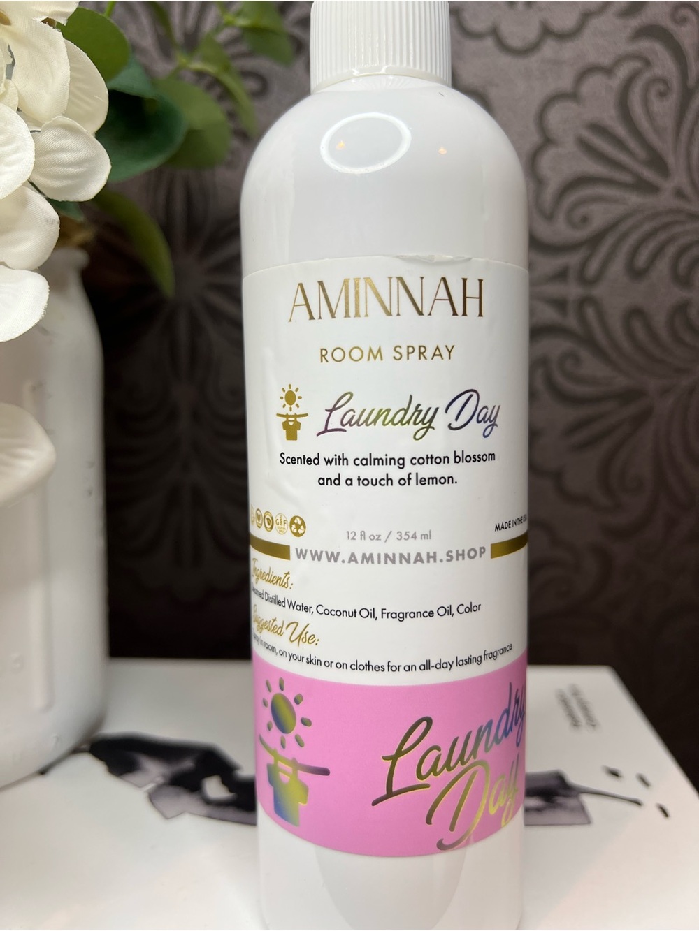 SALE! Laundry Day Room Spray -12oz - Picture 2 of 3
